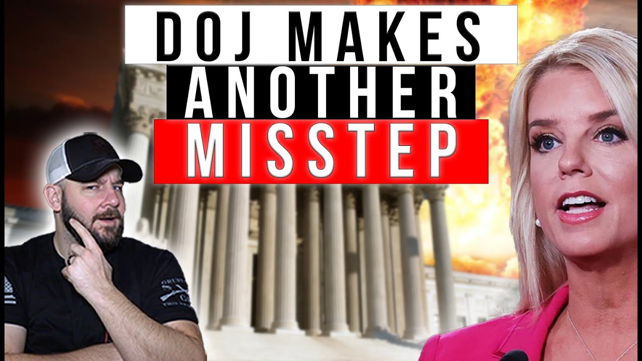 BREAKING NOW: DOJ Rogue Attorney Argues Gun Bans... Bondi Needs To Act On This NOW!!!