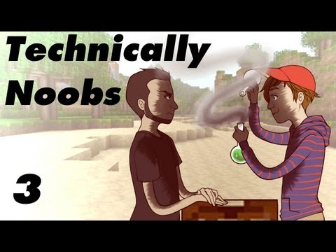 Technically Noobs Ep 3 - Minecraft - Ft. x2Robbie2x - Tekkit mod - Multiplayer Technic pack