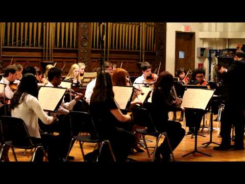 Drexel University String Orchestra- Brandenburg Concerto No.3 Mvt 1