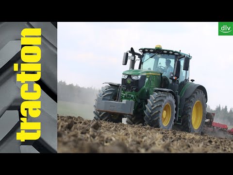 John Deere 6250R im traction Praxistest