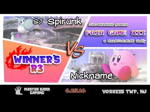 JS:FG XII - Nickname vs SJ | Spirunk - Winner's R3