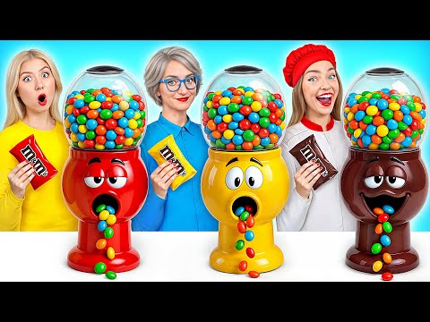 Me vs Grandma Cooking Challenge | Crazy Food Situations by Multi DO Challenge