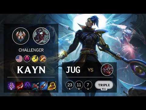 Kayn Jungle vs Shaco - NA Challenger Patch 10.10