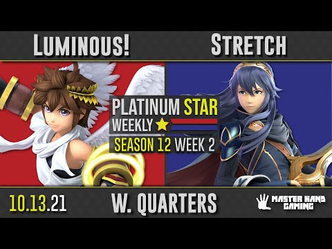 PSW S12:W2 - Stretch (Lucina) vs Luminous! (Pit, Dark Pit) - W Quarterfinals