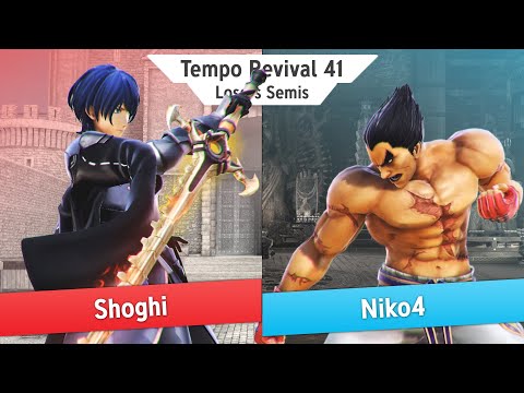 Tempo Revival 41 - Shoghi (Ike, Byleth) Vs. Niko4 (Kazuya) - Losers Semis - Smash Ultimate