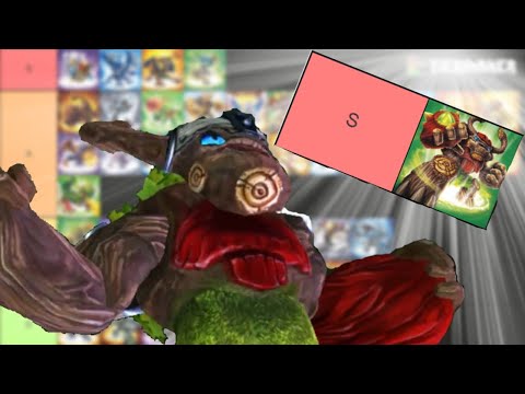 Skylanders Giants Tier List