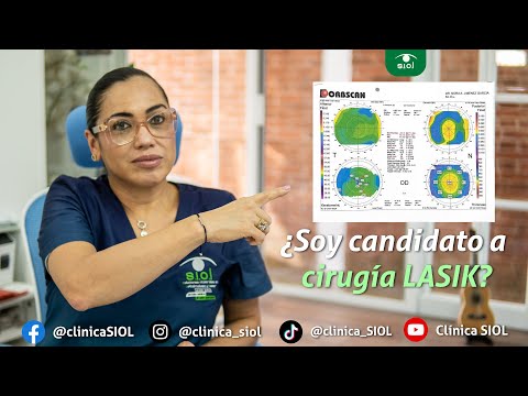 ¿Soy candidato a cirugía LASIK?
