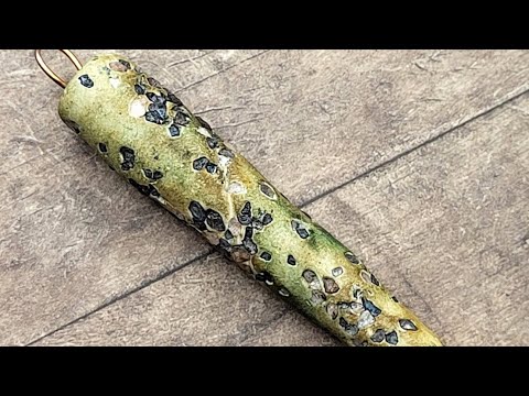 Mega textured polymer clay