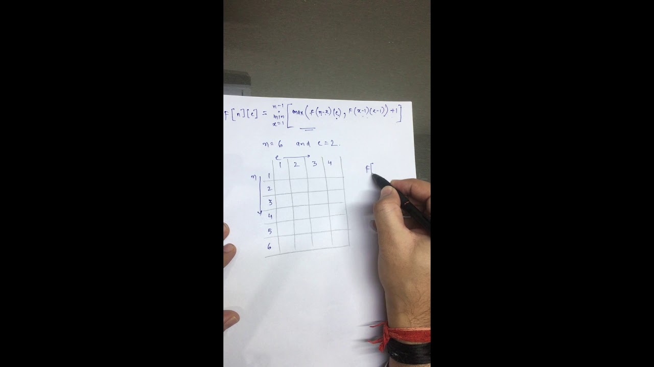 Egg Dropping Problem (Interview Question)#Amazon #Google