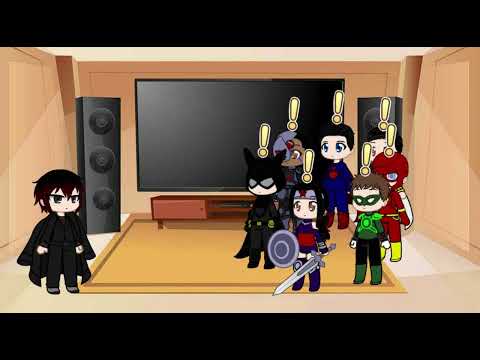 Liga da Justiça Reagindo ao Rap Animes no Topo PT  1,2,3 (@7minutoz)