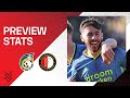PREVIEW STATS | Fortuna Sittard ??. Feyenoord