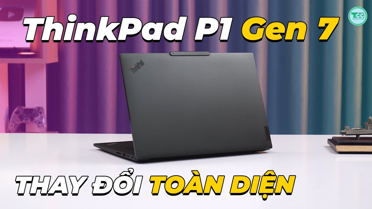 Lenovo ThinkPad P1 Gen 7 Core Ultra 7 - 155H, RAM 32GB, SSD 1TB, RTX 1000 Ada 6GB, 16-inch QHD+