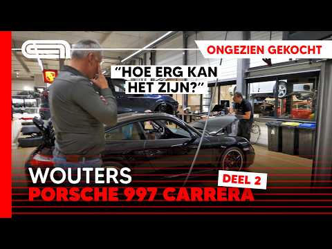Wouter kocht ongezien zijn Porsche 997. Wat kan er misgaan?