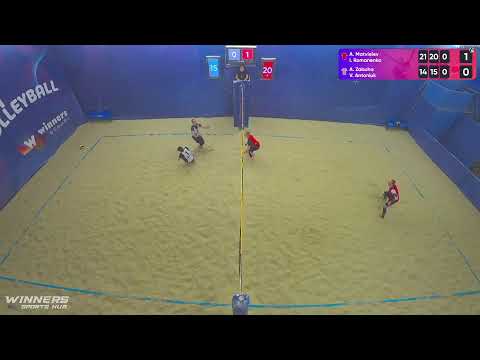16:20 A. Matvieiev / I. Romanenko - A. Zabuha / V. Antoniuk 22.12.2022 | Winners Beach Volleyball