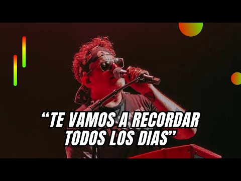 👏 ANDRÉS CALAMARO homenajeó a RICARDO IORIO en medio de un show
