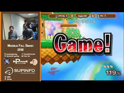 LeProJay VS Vinz - Top 32 WR1 Melee Singles - Massilia Fall Smash 2018