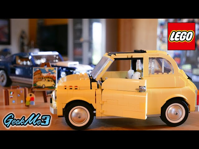Vídeo relacionado con LEGO Creator Expert Fiat 500 10271 Toy Car Building Set for Adults and Fans of Model Kits Sets Idea, New 2020 (960 Pieces)