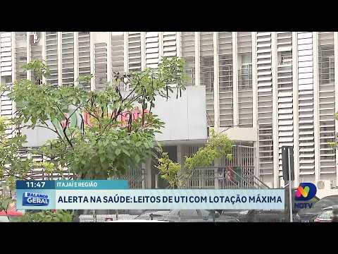 Leitos de UTI atingem lotação máxima em Itajaí e cidades da região