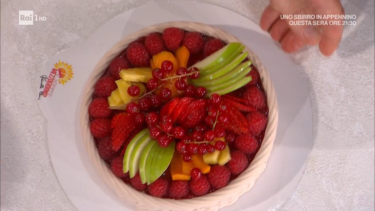 Torta di frutta fresca - È sempre mezzogiorno 09/04/2026