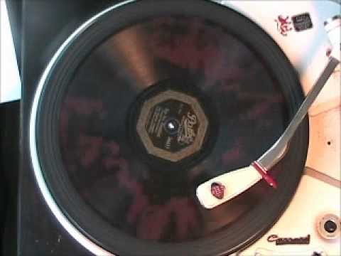 BYE BYE BLACKBIRD by The Virginia Creepers 1926 - PATHE Red Splash Disc