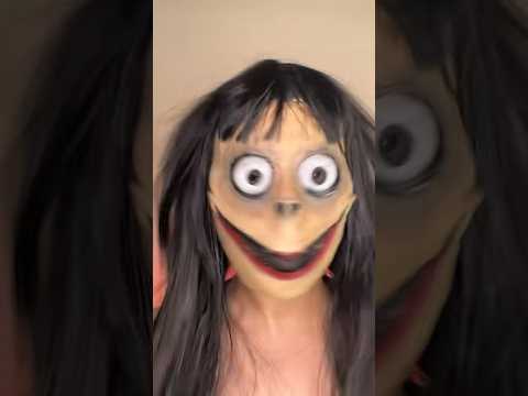 Momo makeup 👹 #makeup  #makeuplook #makeup #sfxartist #scary #makeupaddict #makeupideas