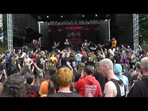 Splattered Mermaids  1   live @ Obscene Extreme 2012