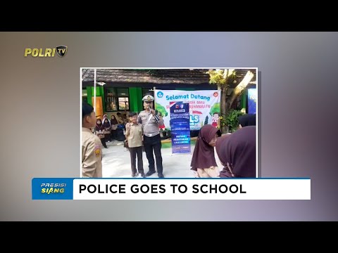 SATLANTAS POLRES SUKABUMI GAGAS POLICE GOES TO SCHOOL