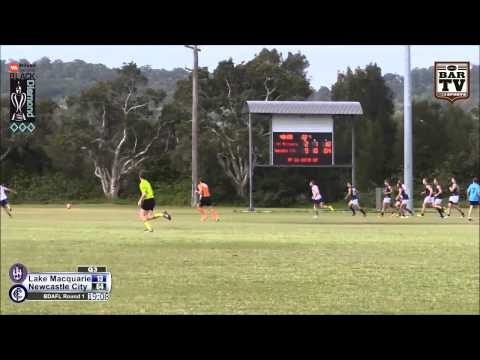 2015 BDAFL 1st Division Highlights - Newcastle City vs Lake Macquarie