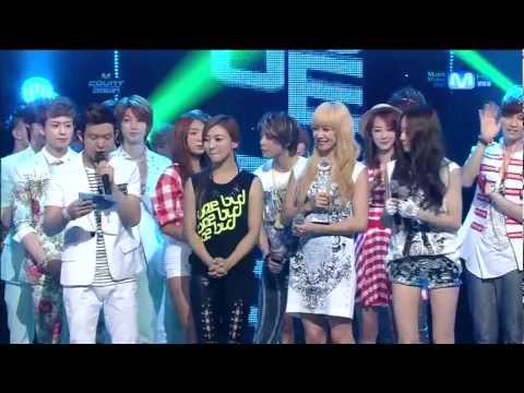 120705 Mnet M!CountDown f(x) - 一位獲獎