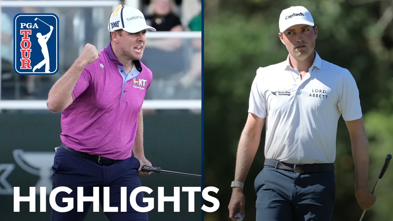 Highlights - Round 4 & Playoff in Sanderson Farms 2023
