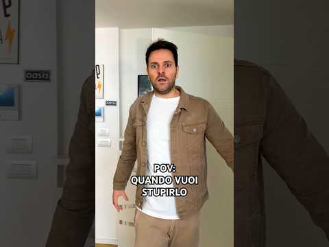 POV: Quando vuoi stupirlo - iPantellas #perte #ipantellas #comedy #coppia #friends #sorpresa