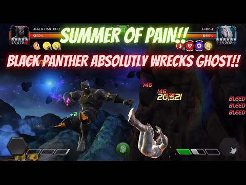 BLACK PANTHER QUICKLY AND EFFICIENTLY WRECKS SUMMER OF PAIN GHOST!!