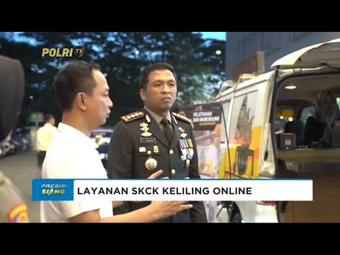 POLRESTA SIDOARJO LAUNCHING SKCK ONLINE KELILING DI MALL