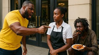 A Poor waitress fed an homeless man everyday until he revealed his identity to her