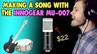 Video thumbnail for Making a Song with the Innogear MU-007 Microphone ($22) by C-Threep
