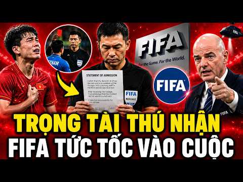 🔴CHẤN ĐỘNG 9/6: FIFA Tức Tốc Vào Cuộc, Trọng Tài Thú Nhận Sự Thật Động Trời, Cả ĐNÁ Hốt Hoảng