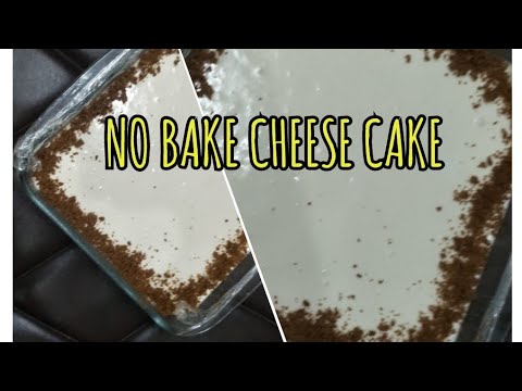 NO BAKE CHEESE CAKE RECIPE | VANILLA CHEESE CAKE | TREATS & TRAVELS