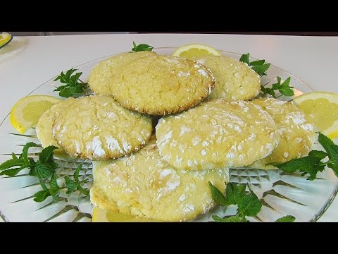 Betty's Lemon Crinkle Cookies  --  Thanksgiving