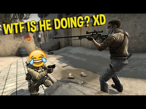 CS:GO SILVER FUNNY MOMENTS - WTF TROLLING SPAWN CAMPER, JUMPING COLLATERAL SNIPE ( FUNNY MOMENTS)