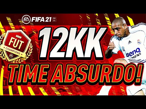 FIFA 21 - MELHOR TIME 12KK DE COINS PARA USAR NA WL ULTIMATE TEAM!