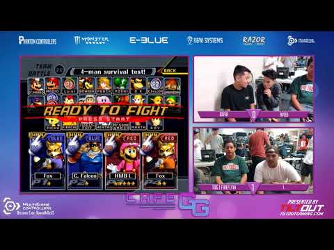 Cafe GG #12 SSBM - Dova/Avod vs Firefly/L Doubles Winner's Bracket