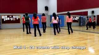 Stripes - Line Dance (Dance &amp; Teach in English &amp; 中文)