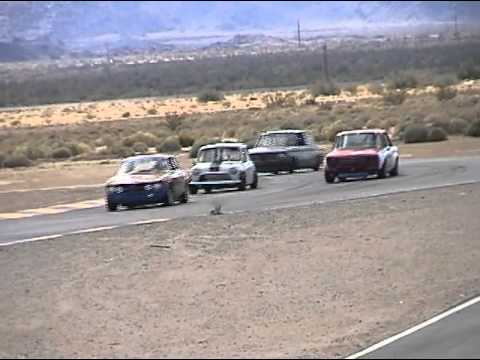 Drift-Save at Chuckwalla - VARA, Group 1 - BMW 2002 Vintage Race Car