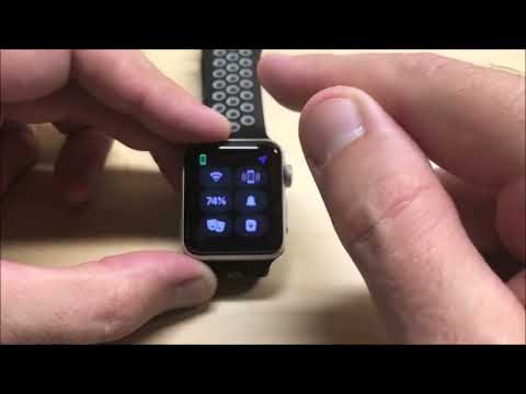 Apple Watch - How to turn water lock on/off