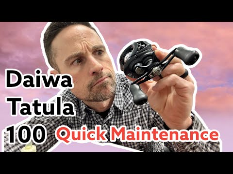 Daiwa Tatula 100 Quick Maintenance