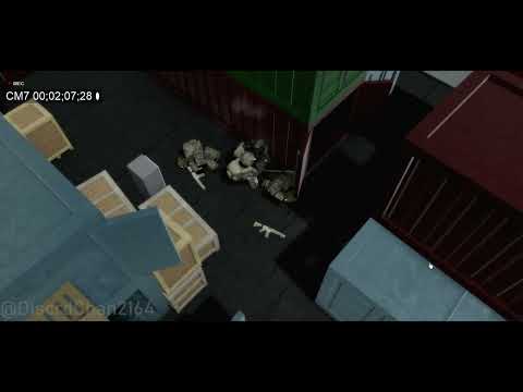 lone guesan operative eliminates nusian fireteam in close combat // HELLMET combat drone footage