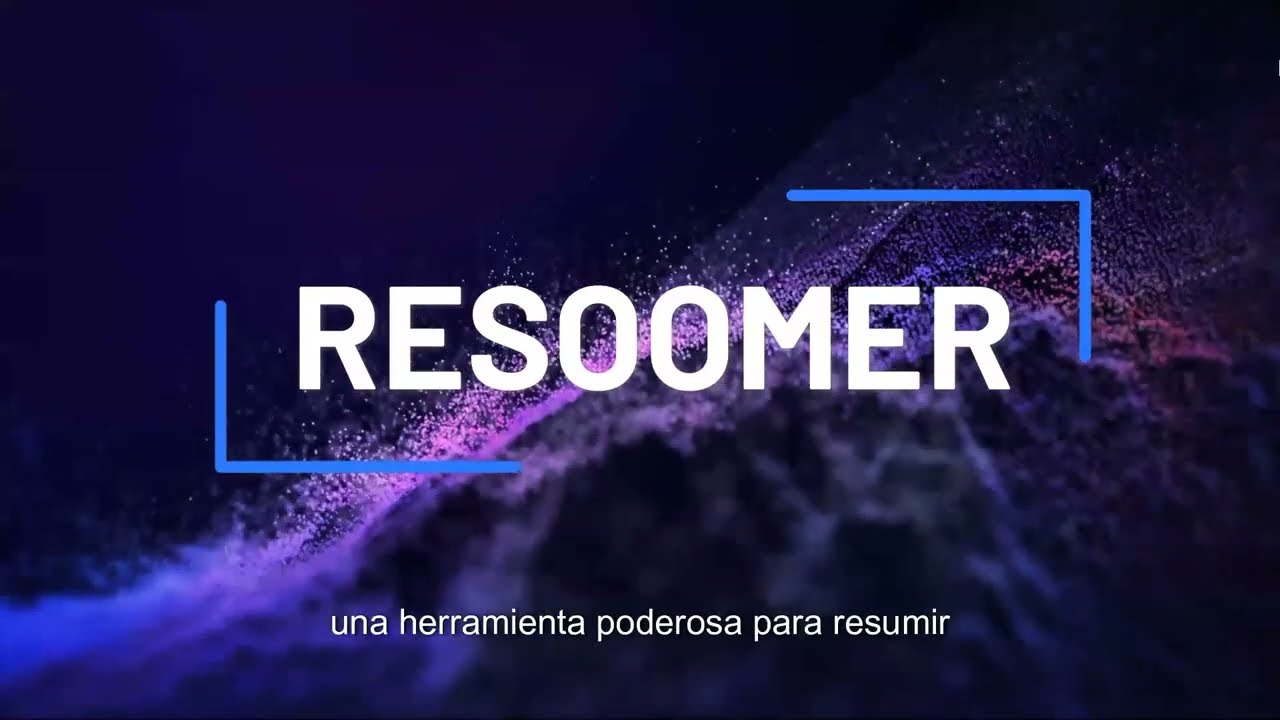 Tutorial de Resoomer - Herramienta para Resumir Textos con Inteligencia Artificial