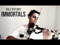 Immortals Fall Out Boy Electric Violin Cover Brandon Woods