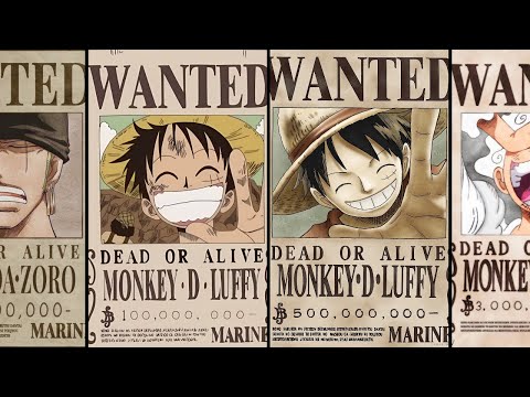 Straw Hats Bounty Evolution