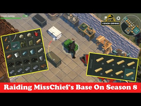 LDOE Raid MissChief Base | 1 C4 (6/10), First Raid on Season 8 | Last Day On Earth Survival 1.17